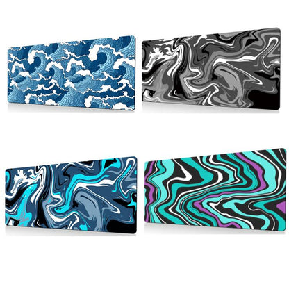 Large Abstract Mouse Pad Gamer Office Computer Desk Mat, Size: 300x600x2mm(Abstract Fluid 2) - Mouse Pads by buy2fix | Online Shopping UK | buy2fix