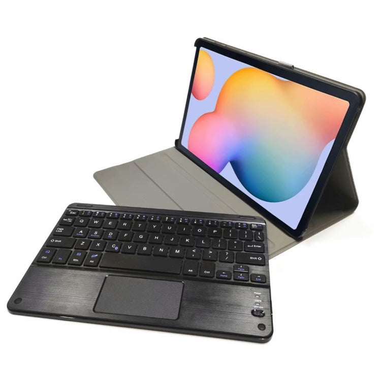 M10-C 2 in 1 Removable Bluetooth Keyboard + Leather Tablet Case with Touchpad & Holder for Lenovo Tab M10 TB-X505X (Gold) - Lenovo Keyboard by buy2fix | Online Shopping UK | buy2fix