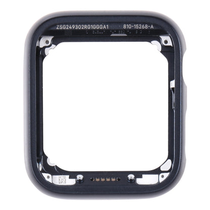 For Apple Watch Series SE 2022 44mm Stainless Steel Middle Frame Bezel Plate (Black) - LCD Related Parts by buy2fix | Online Shopping UK | buy2fix