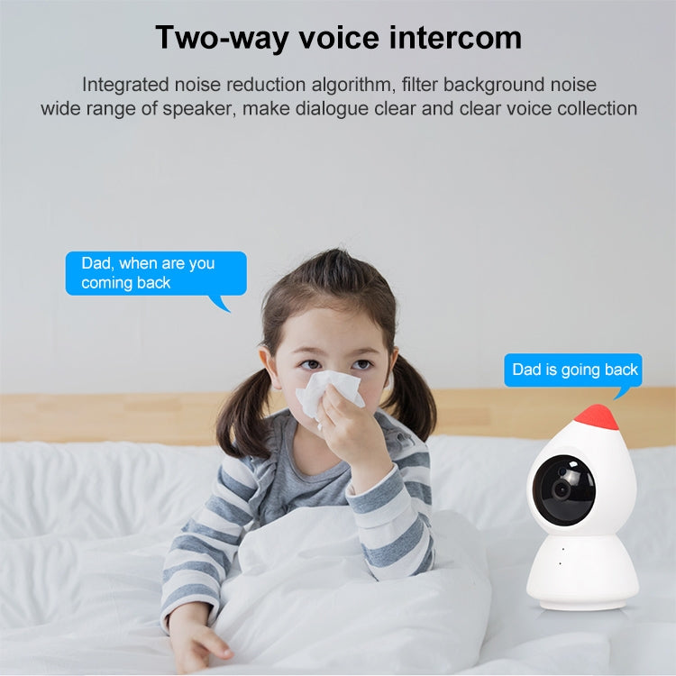 YT43 2 Million Pixels HD Wireless Indoor Home Little Red Riding Hood Camera, Support Motion Detection & Infrared Night Vision & Micro SD Card(AU Plug) - Security by buy2fix | Online Shopping UK | buy2fix