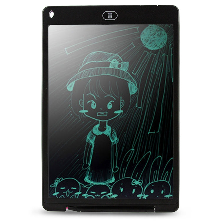 Portable 12 inch LCD Writing Tablet Drawing Graffiti Electronic Handwriting Pad Message Graphics Board Draft Paper with Writing Pen(Black) - Consumer Electronics by buy2fix | Online Shopping UK | buy2fix