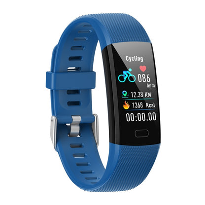 Y10 0.96 inch TFT Color Screen Smart Bracelet, Support Call Reminder/ Heart Rate Monitoring /Blood Pressure Monitoring/ Sleep Monitoring/Blood Oxygen Monitoring(Blue) - Smart Wear by buy2fix | Online Shopping UK | buy2fix