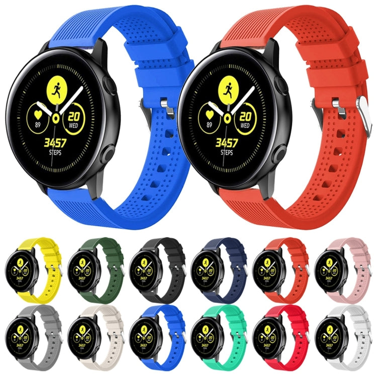 Smart Watch Silicone Watch Band for Garmin Vivoactive 3(Dark Blue) - Smart Wear by buy2fix | Online Shopping UK | buy2fix