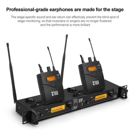 IEM1200 Wireless Transmitter 4 Bodypack Stage Singer In-Ear Monitor System(US Plug) - Consumer Electronics by buy2fix | Online Shopping UK | buy2fix