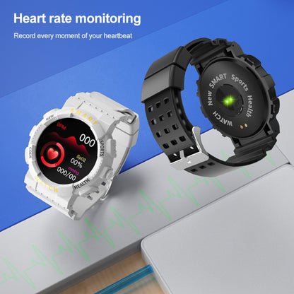 Z19 1.54 inch Color Roud Screen Sport Smart Watch, Support Pedometer Heart Rate Sleep Monitoring(White) - Smart Wear by buy2fix | Online Shopping UK | buy2fix