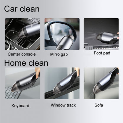 USAMS US-ZB108-1 Car Portable Handheld Powerful Vacuum Cleaner(Dark Gray) - Vacuum Cleaner by USAMS | Online Shopping UK | buy2fix