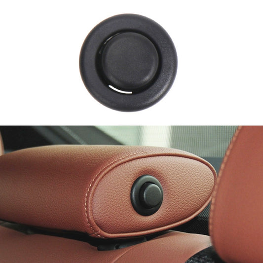 For BMW E90 / F18 Left Driving Car Rear Seat Headrest Switch Button 52207251368-1(Black) - Car Switches by buy2fix | Online Shopping UK | buy2fix