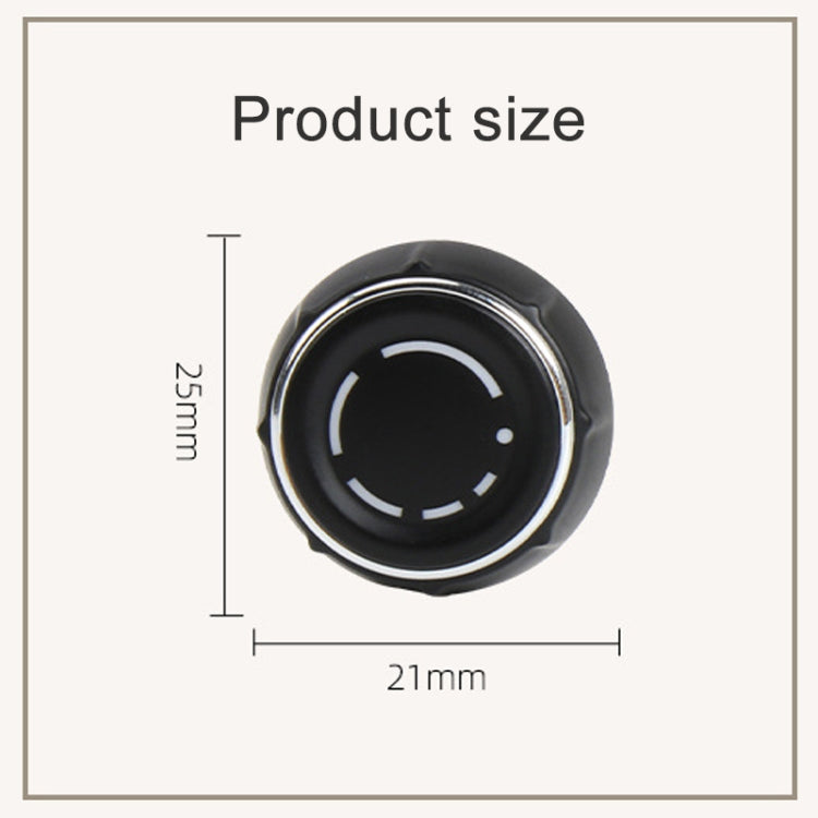 For Porsche Cayenne Left Driving Car Right CD Player Volume Adjustment Knob Cover 97064292901 - Car Switches by buy2fix | Online Shopping UK | buy2fix