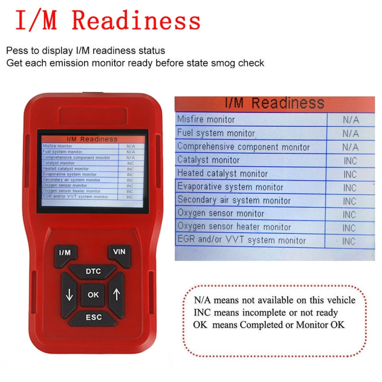 TK209 Car Mini Code Reader OBD2 Fault Detector Diagnostic Tool - Code Readers & Scan Tools by buy2fix | Online Shopping UK | buy2fix