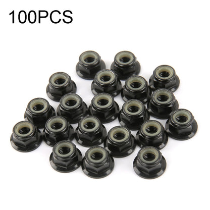 100 PCS iFlight M5 CW 6061 Aluminum Motor Screw Nuts Nylon Insert Self Lock Flange Nut for RC FPV Racing Drone Motor(Black) - Toys & Hobbies by IFLIGHT | Online Shopping UK | buy2fix