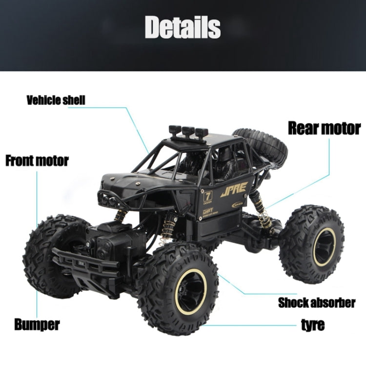 2.4GHz 4WD Double Motors Off-Road Climbing Car Remote Control Vehicle, Model:6026(Silver) - RC Cars by buy2fix | Online Shopping UK | buy2fix