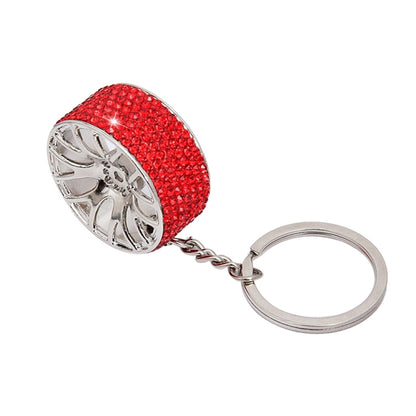 Portable Car Diamond Key Chain Key Rings(Red) - Key Rings by buy2fix | Online Shopping UK | buy2fix