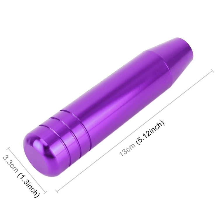 Universal Long Strip Shape Car Gear Shift Knob Modified Shifter Lever Knob, Length: 13cm(Purple) - Shift Knob by buy2fix | Online Shopping UK | buy2fix