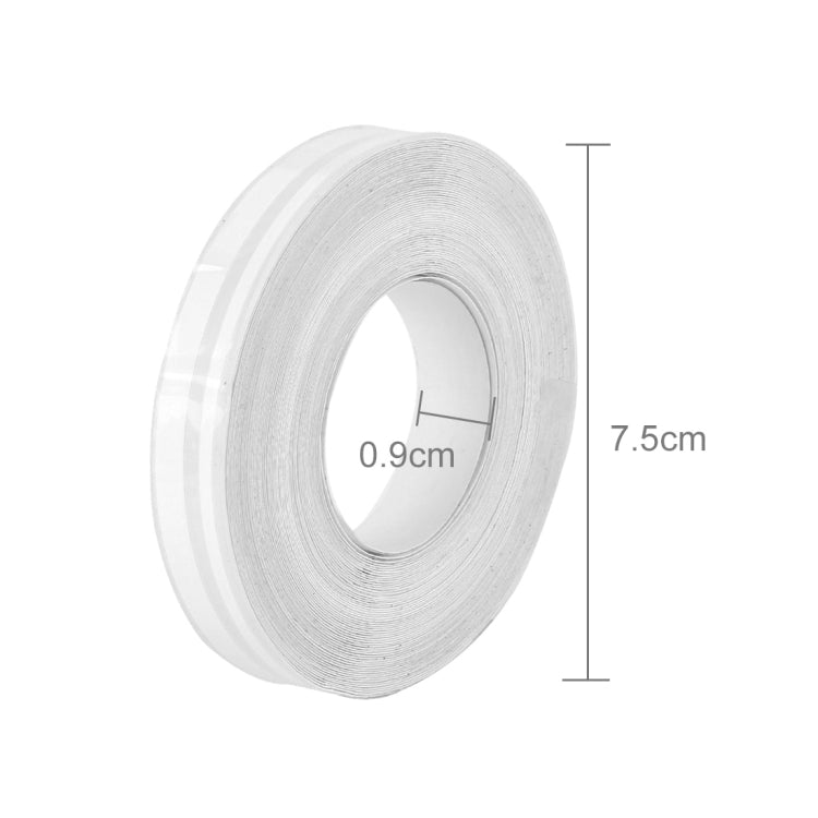 12mm × 9.8m Car Self Adhesive Decorative Stripe Tape Line(White) - Decorative Sticker by buy2fix | Online Shopping UK | buy2fix