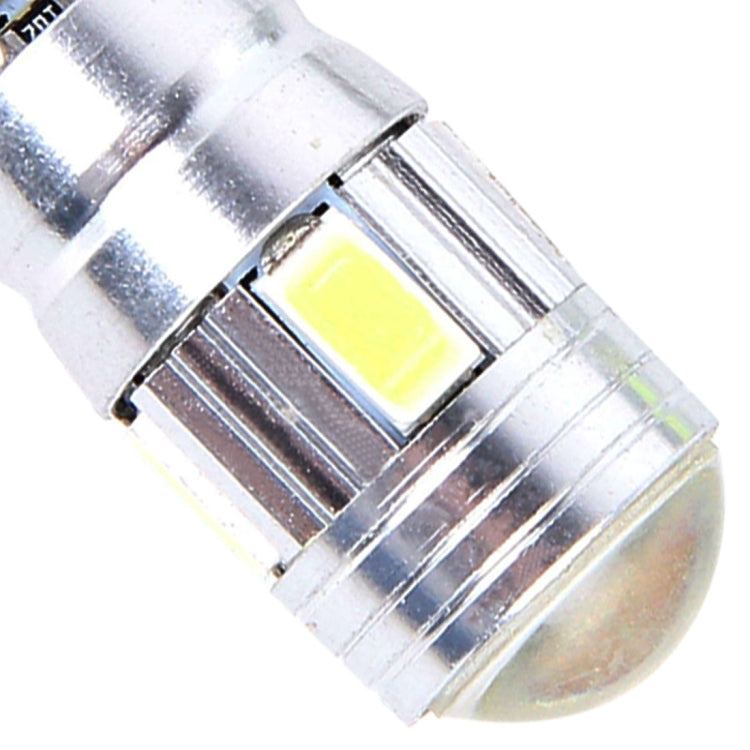 2PCS T10 3W White Light 6 SMD 5630 LED Error-Free Canbus Car Clearance Lights Lamp, DC 12V - Clearance Lights by buy2fix | Online Shopping UK | buy2fix