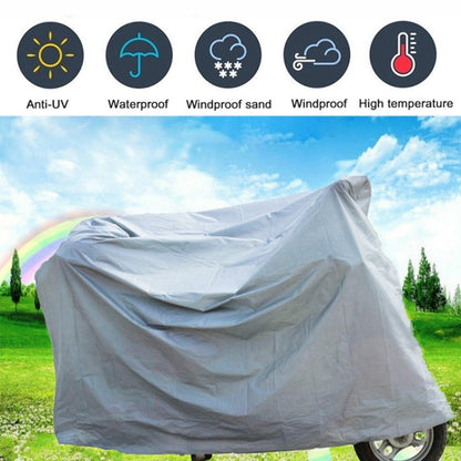 190T Polyester Taffeta All Season Waterproof Sun Motorcycle Mountain Bike Cover Dust & Anti-UV Outdoor Camouflage Bicycle Protector, Size: L - Raincoat by buy2fix | Online Shopping UK | buy2fix