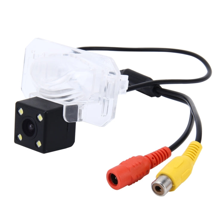 656x492 Effective Pixel NTSC 60HZ CMOS II Waterproof Car Rear View Backup Camera With 4 LED Lamps (for Honda Fit 2014-2015) - In Car by buy2fix | Online Shopping UK | buy2fix