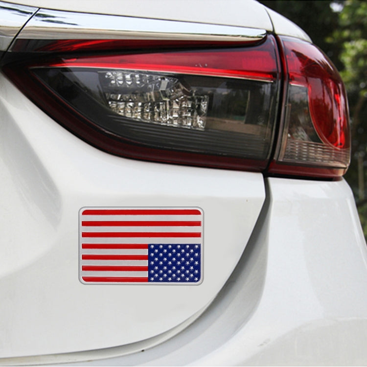 Car-Styling Rectangle Shape USA Flag Pattern Random Decorative Sticker - Decorative Sticker by buy2fix | Online Shopping UK | buy2fix