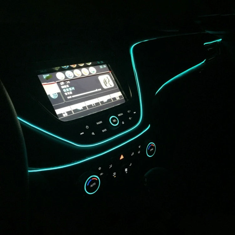 1M Cold Light Flexible LED Strip Light For Car Decoration(Green Light) - Atmosphere lights by buy2fix | Online Shopping UK | buy2fix