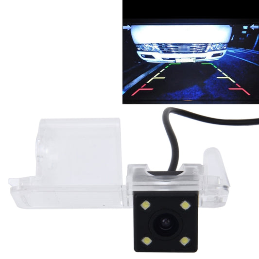 656×492 Effective Pixel  NTSC 60HZ CMOS II Waterproof Car Rear View Backup Camera With 4 LED Lamps for Volkswagen Golf6 2010-2012 Version - In Car by buy2fix | Online Shopping UK | buy2fix