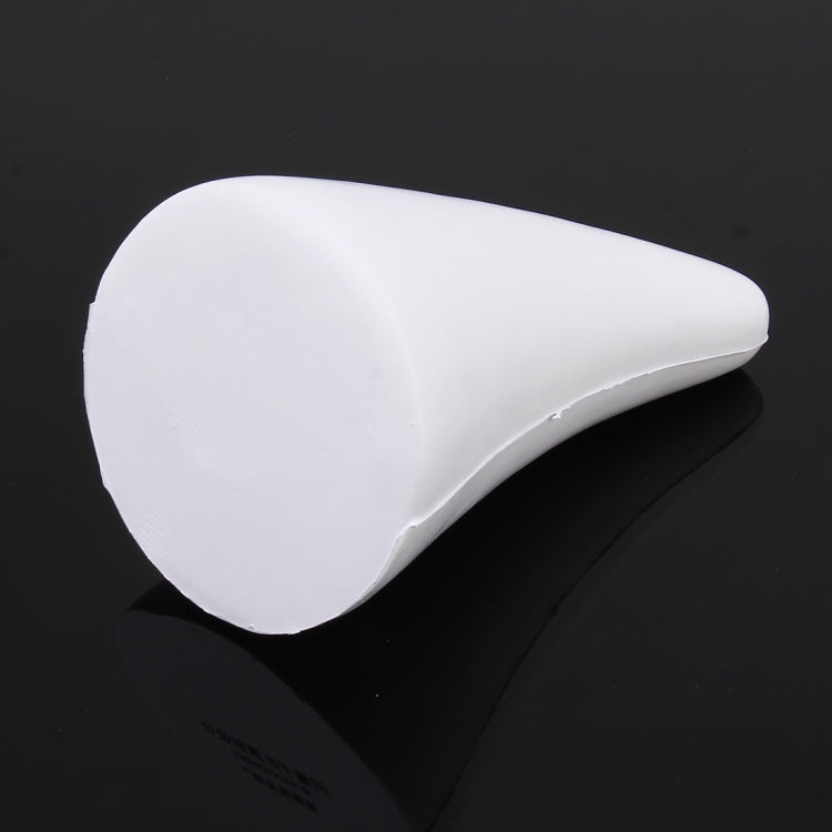 Car Rubber Exterior Decorative Horn(White) - Decorative Sticker by buy2fix | Online Shopping UK | buy2fix