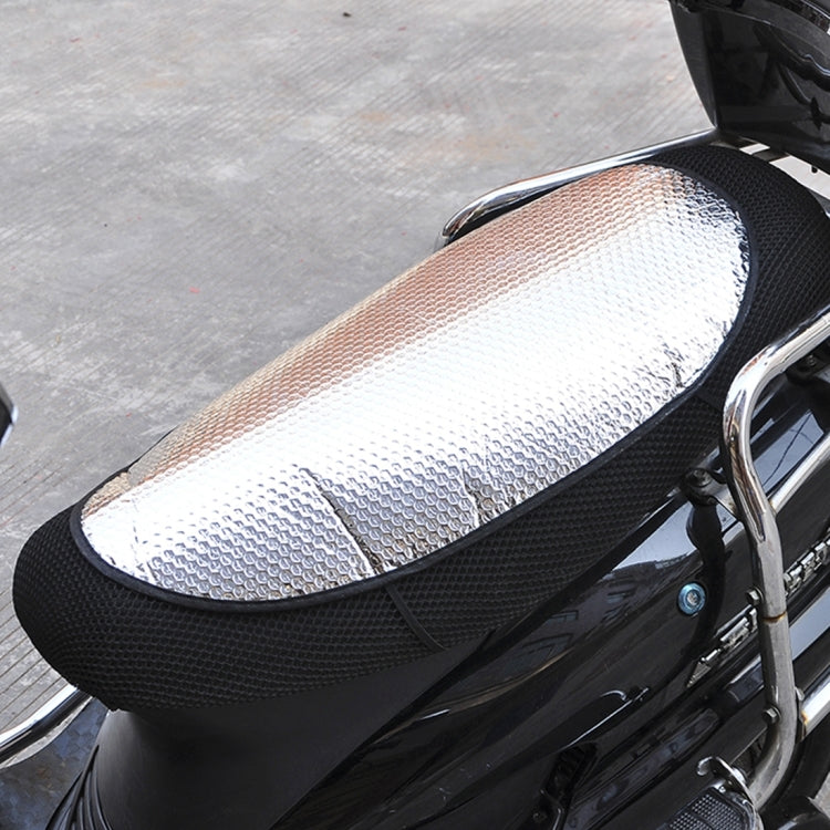 10 PCS Motorcycle Electric Car Sun Cushion Pad Heat Reflective Sheet Aluminum Sheet Sun Shade Car Mats - Others by buy2fix | Online Shopping UK | buy2fix