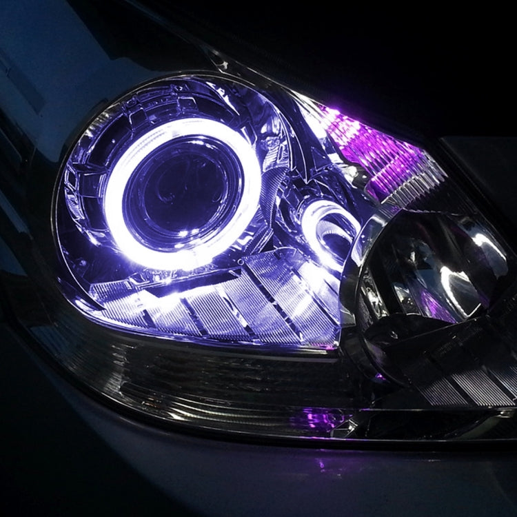 2 PCS 2.5inch Car Angel Eyes Light, DC 12V(Blue Light) - In Car by buy2fix | Online Shopping UK | buy2fix