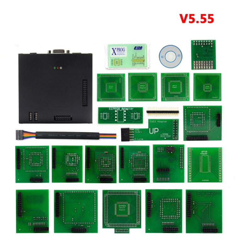 XPROG V5.55 Black Metal Box ECU Programming Interface - In Car by buy2fix | Online Shopping UK | buy2fix