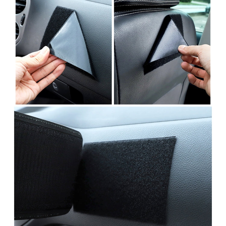 Paste Car Storage Bag Car Seat Quilting Storage Bag Instrument Panel Hanging Bag (Black) - Stowing Tidying by buy2fix | Online Shopping UK | buy2fix