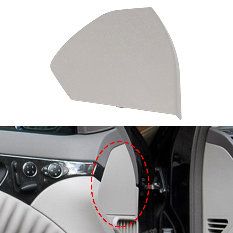 Car Left Side Front Door Trim Panel Plastic Cover 2117270148  for Mercedes-Benz E Class W211 2003-2008 (Grey) - In Car by buy2fix | Online Shopping UK | buy2fix