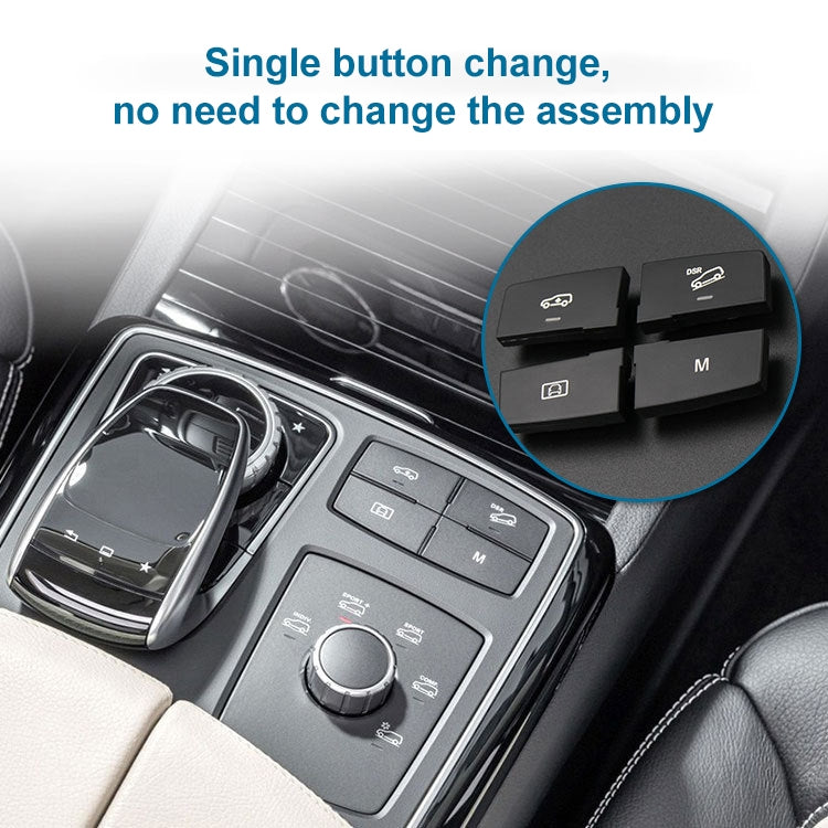 Car Model A2 Downhill Auxiliary Switch Shift Button for Mercedes-Benz GL GLE Class W166, Left Driving - In Car by buy2fix | Online Shopping UK | buy2fix