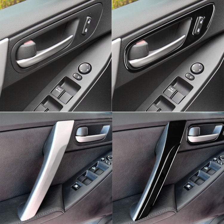 For Mazda 3 Axela 2010-2013 12 in 1 Car Door Handle Set Decorative Sticker, Left and Right Drive Universal - In Car by buy2fix | Online Shopping UK | buy2fix