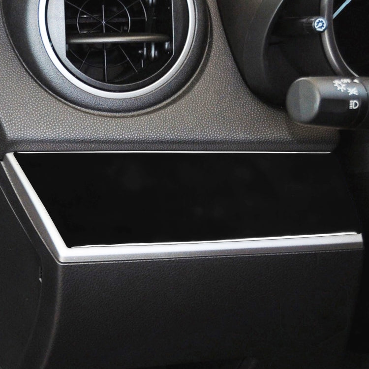 For Mazda 3 Axela 2010-2013 Car Steering Wheel Left Decorative Sticker, Left Drive - In Car by buy2fix | Online Shopping UK | buy2fix