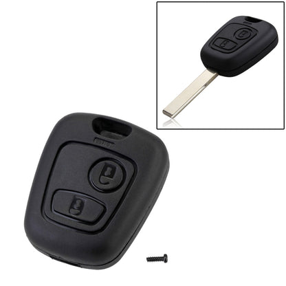 2 PCS Car 307 Mouth Remote Control Key Case Cover for PSA Peugeot Citroen -  by buy2fix | Online Shopping UK | buy2fix