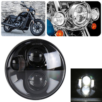 5.75 inch DC12V 6000K-6500K 40W Car LED Headlight for Harley - In Car by buy2fix | Online Shopping UK | buy2fix