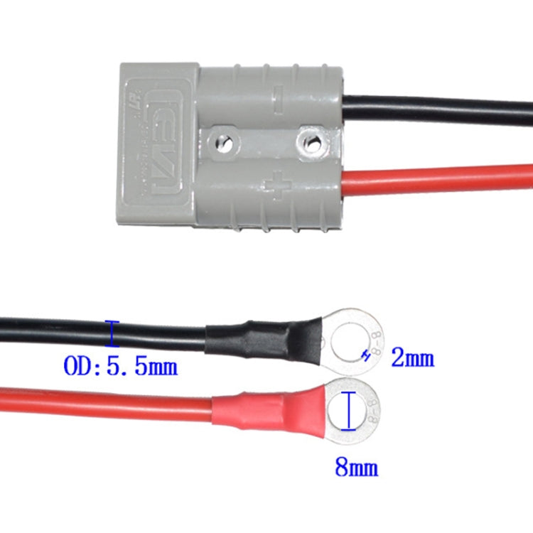 50A SMH Anderson Plug to O Shape Terminal Booster Cable, Length: 1m - In Car by buy2fix | Online Shopping UK | buy2fix
