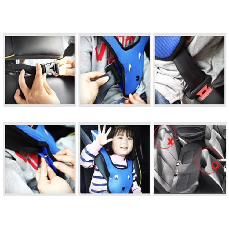 Car Child Rabbit Double Shoulder Seat Belt Adjuster (Blue) -  by buy2fix | Online Shopping UK | buy2fix