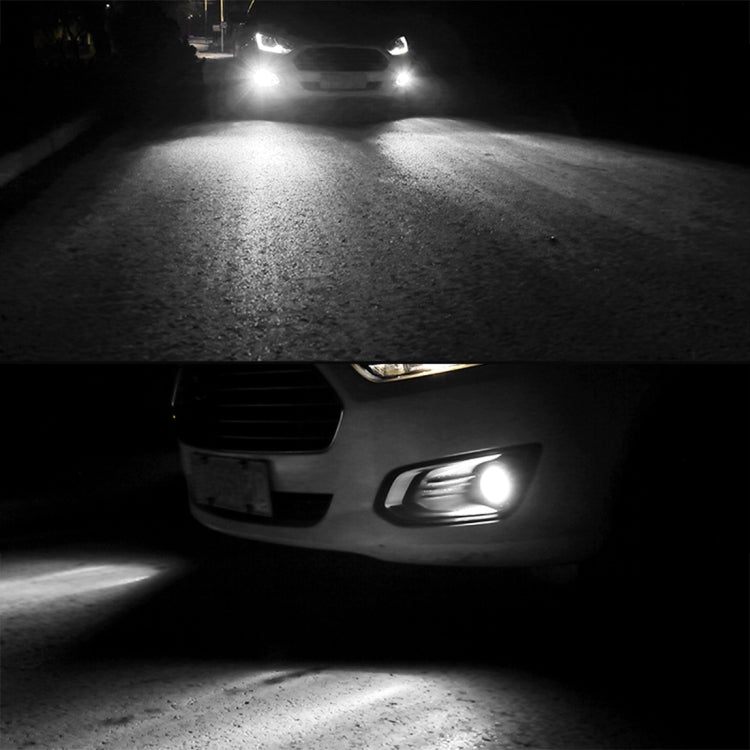 2 PCS H11 / H8 DC12V 4.3W 6000K 500LM Car Fog Lights with 12LEDs SMD-2525 - In Car by buy2fix | Online Shopping UK | buy2fix