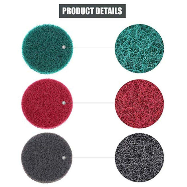 13 in 1 4 inch Sponge Scouring Pad Floor Wall Window Glass Cleaning Descaling Electric Drill Brush Head Set - Home & Garden by buy2fix | Online Shopping UK | buy2fix