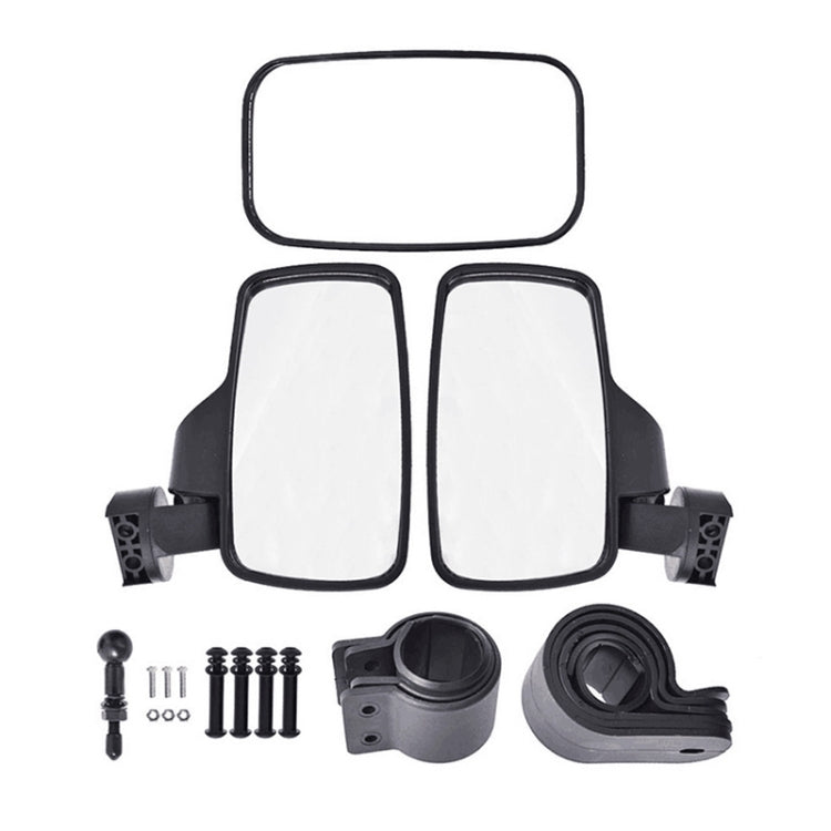 Universal For All-terrain Vehicles Central Rearview Mirror Side Mirror Combination Set For UTV / ATV - In Car by buy2fix | Online Shopping UK | buy2fix