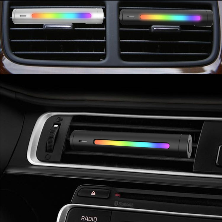 Car RGB Sound Control Pickup 3D Colorful Music USB LED Atmosphere Light (Red) - In Car by buy2fix | Online Shopping UK | buy2fix