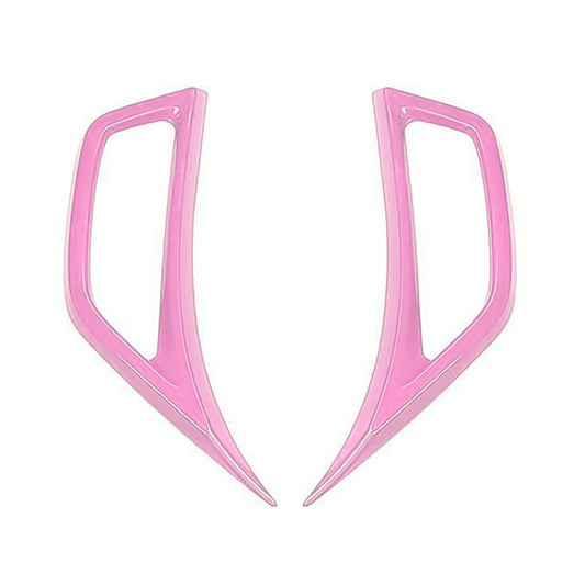 Car Fender Side Air Outlet Decorative Panel for Jeep Wrangler JL 2018-2020 (Pink) - In Car by buy2fix | Online Shopping UK | buy2fix