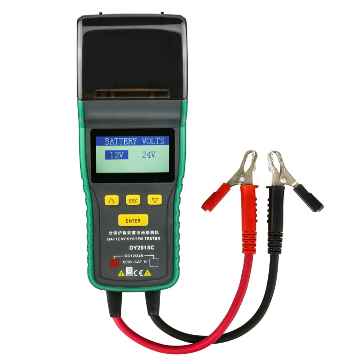 DUOYI DY2015C Car 12V / 24V Battery Tester - Electronic Test by DUOYI | Online Shopping UK | buy2fix