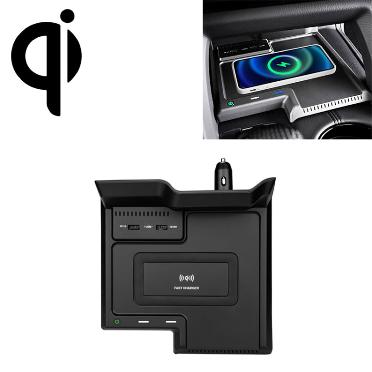 HFC-1060 Car Qi Standard Wireless Charger 10W Quick Charging for Toyota Avalon 2019-2021, Left Driving - In Car by buy2fix | Online Shopping UK | buy2fix