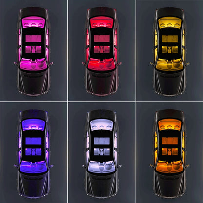 Y11 USB Car Colorful RGB Foot LED Atmosphere Light - In Car by buy2fix | Online Shopping UK | buy2fix