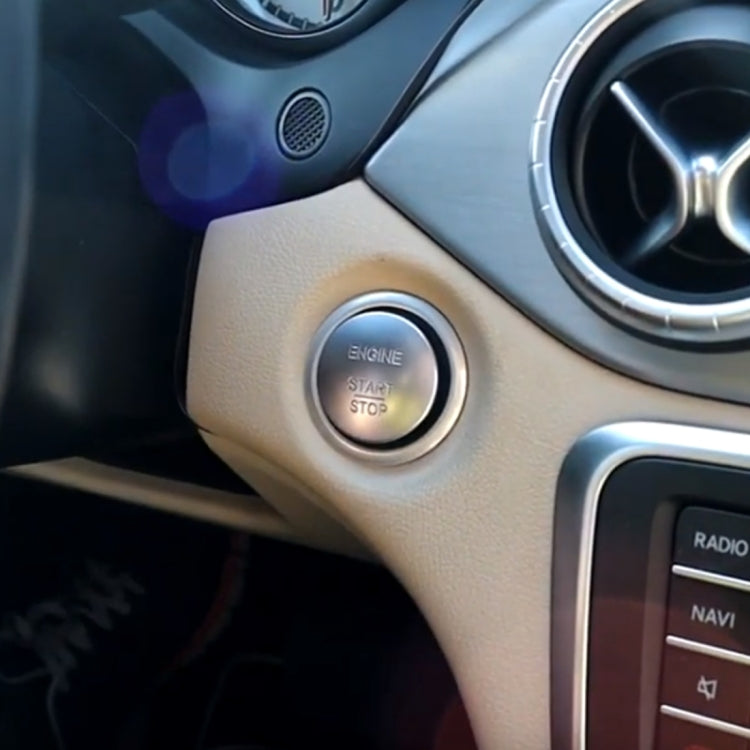 Car Keyless Switch Engine Start Key Push Button 2215450514 for Mercedes-Benz W164 W205(Black) - In Car by buy2fix | Online Shopping UK | buy2fix