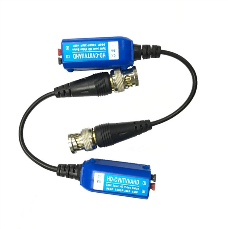 2 PCS Anpwoo 210C Spliceable Screwless-type Coaxial HD-CVI/AHD/TVI 1CH Passive Transceiver Video Balun - Security by Anpwoo | Online Shopping UK | buy2fix