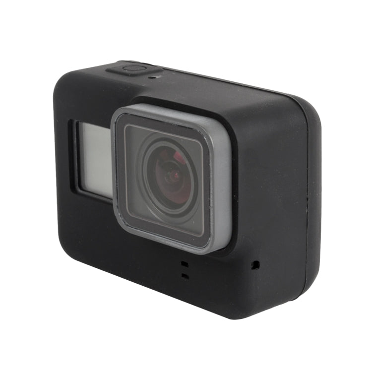 For GoPro HERO5 Silicone Housing Protective Case Cover Shell(Black) - DJI & GoPro Accessories by buy2fix | Online Shopping UK | buy2fix