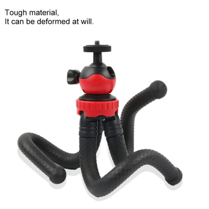 Mini Octopus Flexible Tripod Holder with Phone Clamp for iPhone, Galaxy, Huawei, GoPro Hero11 Black  / HERO10 Black / HERO9 Black / HERO8 Black /7 /6 /5 /5 Session /4 Session /4 /3+ /3 /2 /1, Xiaoyi and Other Action Cameras - DJI & GoPro Accessories by buy2fix | Online Shopping UK | buy2fix