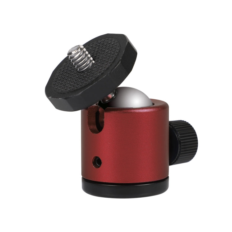 Mini 360 Degree Rotation Panoramic Metal Ball Head for DSLR & Digital Cameras (Red) - Camera Accessories by buy2fix | Online Shopping UK | buy2fix